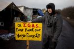 Barton Moss Anti Fracking Protest Salford